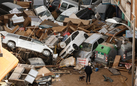 Spanish floods kill 95 as year of rain falls in a day in Valencia