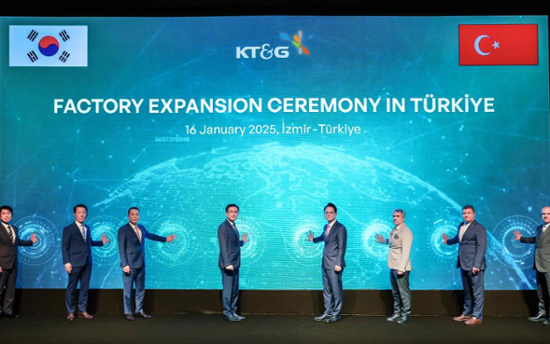 KT&G boosts global manufacturing with Turkey factory expansion