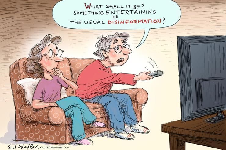 The usual disinformation