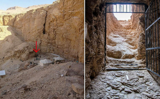 Egypt unveils 1st ancient royal tomb since Tutankhamun