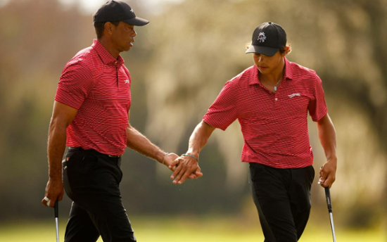 Tiger Woods' son Charlie hits 1st hole-in-one at PNC Championship